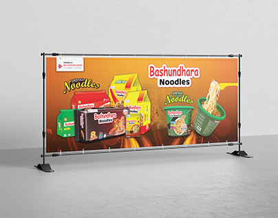 Bashundhara noodles Banner Design