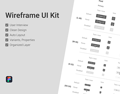 Wireframe UI Kit