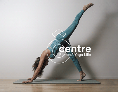 Ô centre, Yoga & Pilates studio Branding
