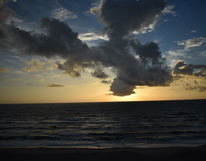 Melbourne Beach Florida sunrise 2020
