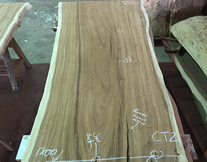 Live Edge Suar Wood Table