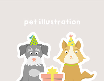 Pets · Ilustraciones para eventos