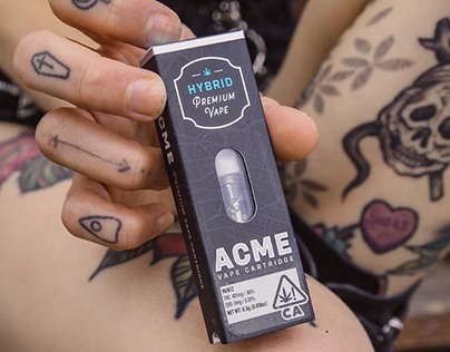 ACME Vapes Packaging & SWAG