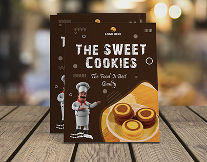 Cookies Flyer Design