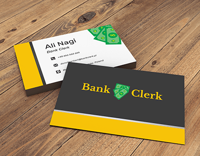 Bank Clerk Logo