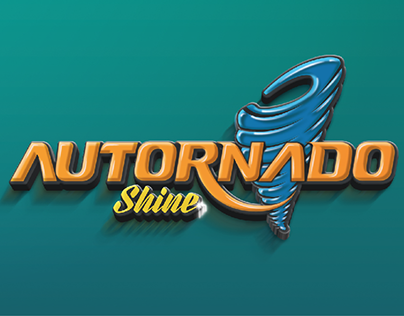 Logo Autornado Shine - Carwash