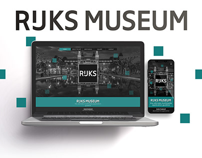 Website UI Design (RIJKS MUSEUM APP)