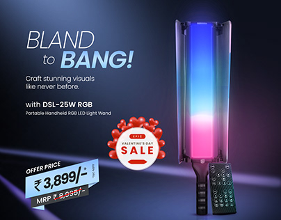 Bland to Bang with Digitek DSL-25W RGB LED Lights