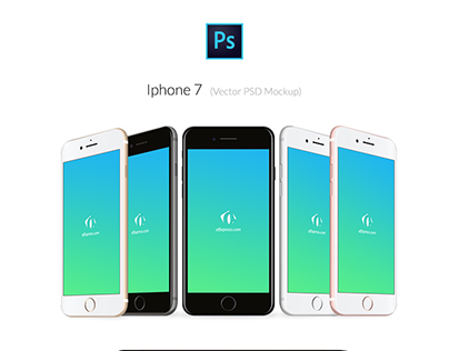 Iphone 7 PSD Mockup - Free Download