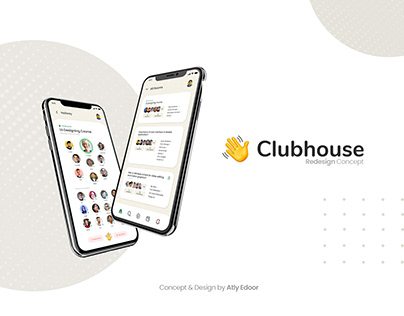 Clubhouse Concept Design | UI/UX Design