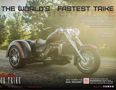 Printed Advertisement Art Direction: Rider Magazine