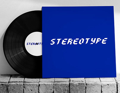 logo - vinyl record shop Stereotype