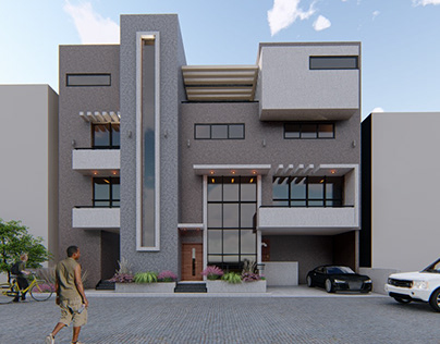 Project thumbnail - modern residence Addis
