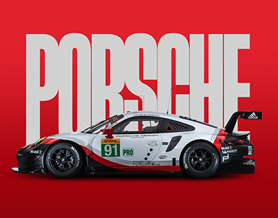 Porsche Poster Projects :: Photos, videos, logos, illustrations and  branding :: Behance