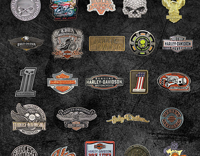 Harley-Davidson Lapel Pins