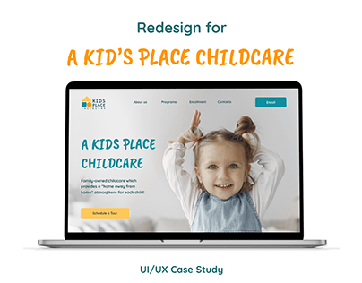Redesign for A Kid's Place Childcare