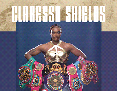 Project thumbnail - Black Belt Magazine - Claressa Shields