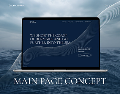 DWRA-YACHTING main page concept