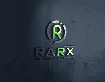 Rarx logo design work.