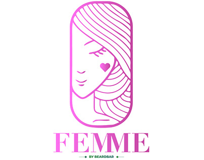 LOGO de FEMME a women beauty salon