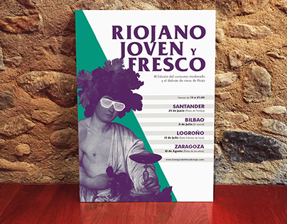 Riojano, joven y fresco - Poster
