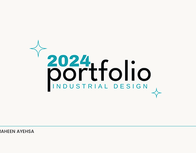 24' Industrial Design Portfolio