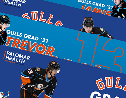 Project thumbnail - Case Study: San Diego Gulls Poster Redesign
