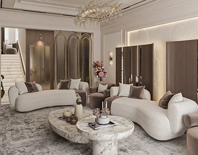 Livingroom - villa - KSA