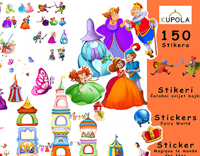Stickers: The fairy world