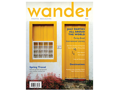 Wander, travel magazine