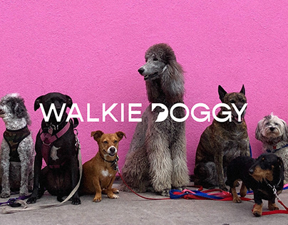 Logo for Walkie Doggy brand
