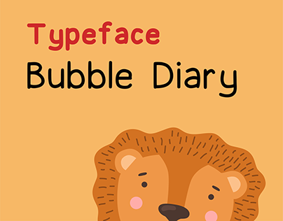 Typeface Design - Bubble Diary