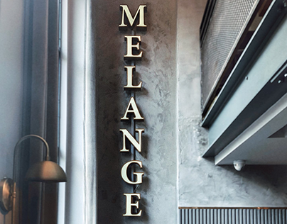 Melange Restaurant Rebrand