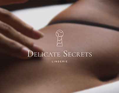 Delicate Secrets brand Logo identity