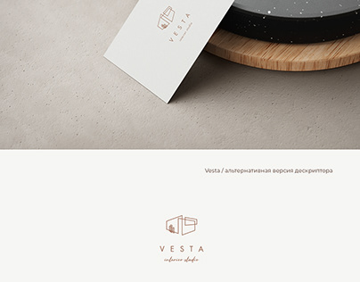 VESTA interior studio | logo variations