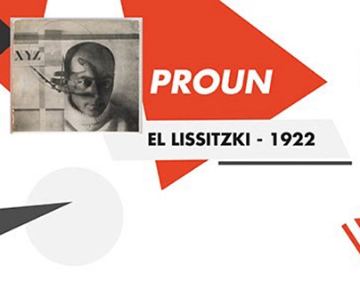 Flyer - Proun, El Lissitzky