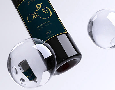 Wine brand name and styling: wine label and packaging