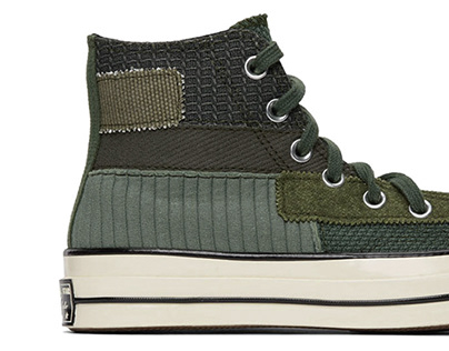 Patchwork military Chuck \ FA19