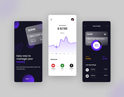 Banking Mobile app design
