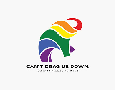 CAN'T DRAG US DOWN Logo Entry