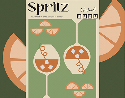Spritz Drink Poster