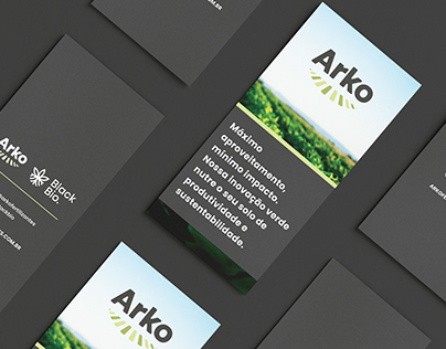 Project thumbnail - Arko & Black Bio - Product lineup brochure