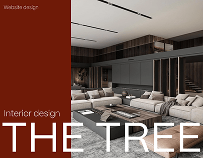 Interior design studio website design