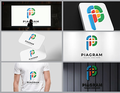 plagram logo design