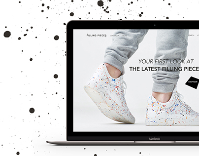 Filling Pieces Webstore Redesign