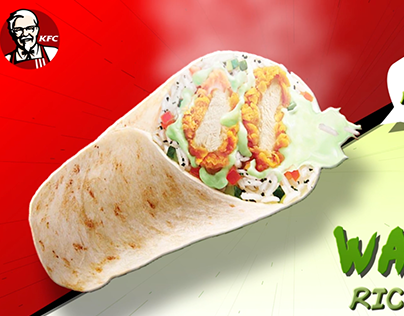 KFC Wasabi Rice Wrap Ads