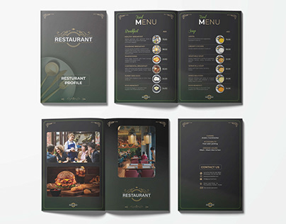 Restaurant & Hotel brochure/company profile/Catalogue