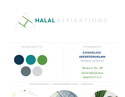 Branding & Identity Design: Halal Aspirations