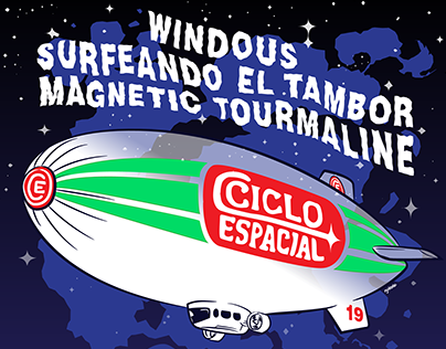 Afiche: Ciclo Espacial - Windous, Surfeando, MT (2019)