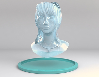 3D Character Bust